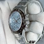 Rolex Cosmograph Daytona 116506 Ice Blue Dial Platinum 40MM Mens Replica Watch - Image 12