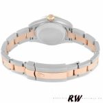 Rolex Datejust 179161 Stainless Steel and Everose Gold Black Roman Dial 26MM Lady Replica Watch - Image 6