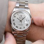 Rolex Day-Date 118209 White Dial 36mm Unisex Replica Watch - Image 2