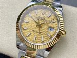 Rolex Datejust 126233 Champagne Motif dial 36MM Unisex Replica Watch - Image 5