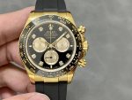 Rolex Cosmograph Daytona 40 Yellow Gold Balck Rubber m126518ln 0006 - Image 3