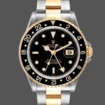 Rolex GMT-Master II 16713LN Steel Yellow Gold Black Dial 40MM Mens Replica Watch