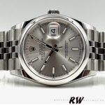 Rolex Datejust 126200 Silver Dial Stainless Steel 36MM Unisex Replica Watch - Image 4