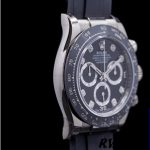 Rolex Daytona 116519 White Gold Automatic Black Dial Diamonds 40mm Mens Replica Watch - Image 13