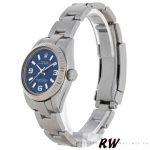 Rolex Oyster Perpetual 176234 Fluted Bezel Blue Dial 26MM Lady Replica Watch - Image 2