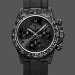 Rolex Daytona DIW Black Carbon Case Black Dial Nylon Strap 40mm Limited Edition