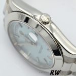 Rolex Day-Date 218206 Ice Blue Index Dial Platinum 41MM Mens Replica Watch - Image 4