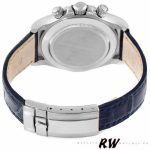 Rolex Daytona 116519 Panda Dial Blue Leather Strap 40mm Mens Replica Watch - Image 6