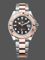 Rolex Yacht-Master 126621 EverRose Gold Black Dial 40MM Mens Replica Watch