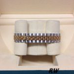 Rolex Datejust 279173 Champagne Diamond Dial Fluted Bezel 28mm Lady Replica Watch - Image 4