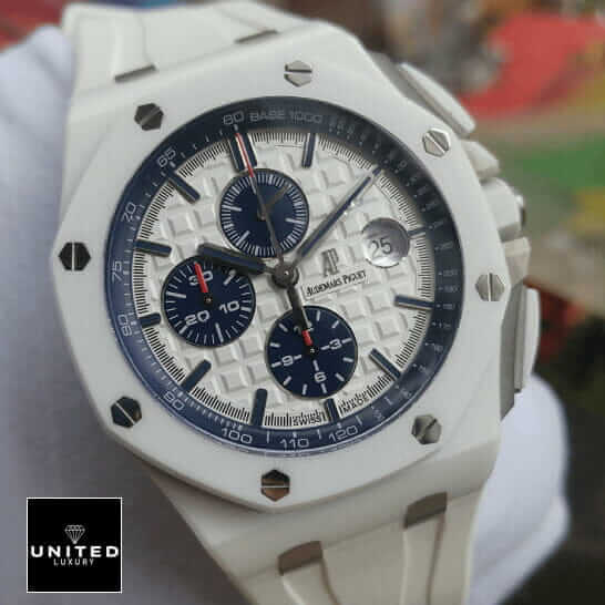 Audemars Piguet Royal Oak Offshore 26402CB.OO.A010CA.01 Ultra Fine Replica 26402 royal oak watch right 26402-royal-oak-watch-right