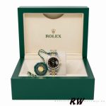 Rolex Datejust 179173 Black Dial Fluted Bezel 26MM Lady Replica Watch - Image 6
