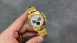 Rolex Daytona 116508 Yellow Gold Meteorite Grey Dial 40MM Mens Replica Watch - Image 2