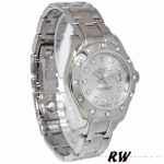 Rolex Pearlmaster 80319 Silver Diamond Dial 29MM Lady Replica Watch - Image 3