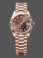Rolex Datejust 31 Everose Gold Chocolate Dial m278275 0025