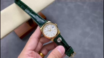 Rolex Day Date 36 White Dial 118135 0123 Green Leather Watch - Image 2