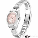 Rolex Oyster Perpetual 176200 Pink Maxi Arabic Dial 26MM Lady Replica Watch - Image 2