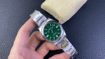 Rolex Oyster Perpetual 41 Green Dial 124300 0005 Men's Watch - Image 2