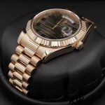 Rolex Day-Date 218235 Wave Bronze Dial Rose Gold 41MM Mens Replica Watch - Image 2