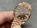 Rolex Datejust 31mm Chocolate Dial Diamond Markers m278275 0010 Women's Watch - Image 5