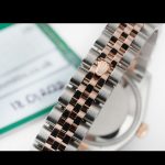 Rolex Datejust 179161 Stainless Steel and Everose Gold Steel Roman Dial 26MM Lady Replica Watch - Image 5
