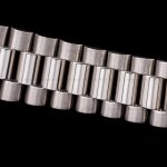 Rolex Day Date 118339 White Gold Silver Dial Fluted Bezel 36mm Unisex Replica Watch - Image 6