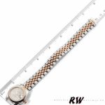 Rolex Datejust 179171 Grey Roman Numeral Dial Fluted Bezel 26MM Lady Replica Watch - Image 6