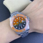 Rolex Submariner DIW Persimmon Orange Black Dial Ceramic Orange Bezel - Image 12