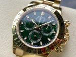 Rolex Daytona 116508 Yellow Gold Green Index Dial 40MM Mens Replica Watch - Image 5