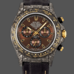 Rolex Daytona 40mm DIW Carbon Case Chocolate Dial Nylon Strap Mens Watch