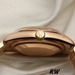 Rolex Day Date 118205 Black Dial Rose Gold 36mm Unisex Replica Watch - Image 5