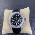 Rolex Submariner Diamond Case Black Dial 116610 40MM Men's Watch - Image 3