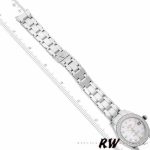 Rolex Pearlmaster 81339 White MOP Diamond Dial 34mm Lady Replica Watch - Image 6