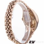 Rolex Datejust 279175 Diamond Pave Dial Rose Gold 28mm Lady Replica Watch - Image 5