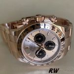 Rolex Daytona 126505 Everose Gold Sundust Panda Dial 40MM Mens Replica Watch - Image 12