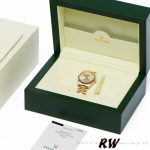 Rolex Day-Date 118338 Yellow gold Silver dial 36mm Unisex Replica Watch - Image 6