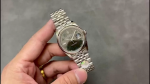 Rolex Datejust m126200 0017 Grey Wimbledon dial Stainless Steel 36MM Unisex Replica Watch - Image 2