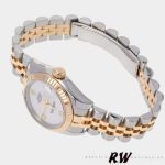 Rolex Datejust 179173 White Dial Diamonds Fluted Bezel 26MM Lady Replica Watch - Image 3