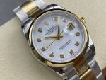 Rolex Datejust 36 Steel & Yellow Gold Mother of Pearl Diamond Dial M126203 0024 Women's Watch - Image 4