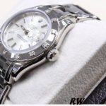 Rolex Pearlmaster 80319 White Dial 29MM Lady Replica Watch - Image 4