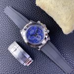 Rolex Daytona 116519 Sodalite Arabic Dial Blue Alligator Leather 40mm Mens Replica Watch - Image 10