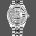 Rolex Datejust 178384 White Mother of Pearl Dial Diamonds 31MM Lady Replica Watch