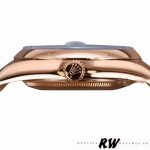 Rolex Day-Date 118205 Rose Gold Rhodium Grey Dial 36mm Unisex Replica Watch - Image 5