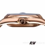 Rolex Day-Date 118205 Rose Gold Chocolate Dial 36mm Unisex Replica Watch - Image 4