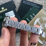 Rolex Oyster Perpetual 176200 Silver Index Stainless Steel 26mm Lady Replica Watch - Image 4