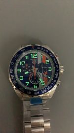 Tag Heuer Formula 1 x Gulf Chronograph CAZ101AT.BA0842 Quartz 43mm - Image 6