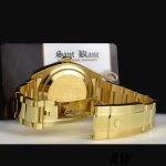 Rolex Sky-Dweller 326938 Yellow Gold Champagne Arabic Dial 42mm Mens Replica Watch - Image 5