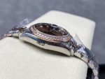 Rolex Datejust 31 m278381RBR 0028 Rose Gold Chocolate Diamond Dial Diamond Bezel Lady Watch - Image 8