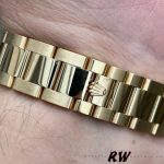 Rolex Day-Date 118238 Yellow Gold Pave diamond dial 36mm Unisex Replica Watch - Image 6