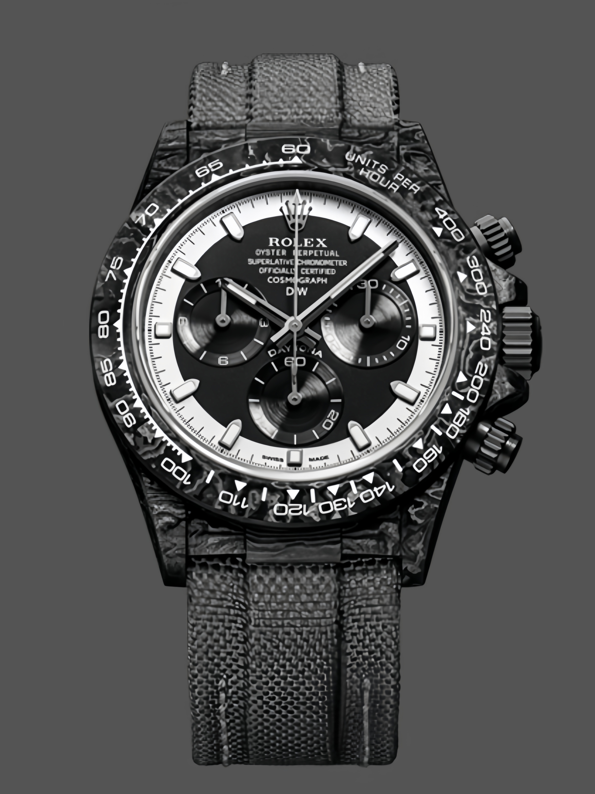 31DC8935-3604-5946-18CF-EB9D0A8CA150 Rolex Daytona Cosmograph DIW Carbon Fiber Black Dial 40mm - Image 1